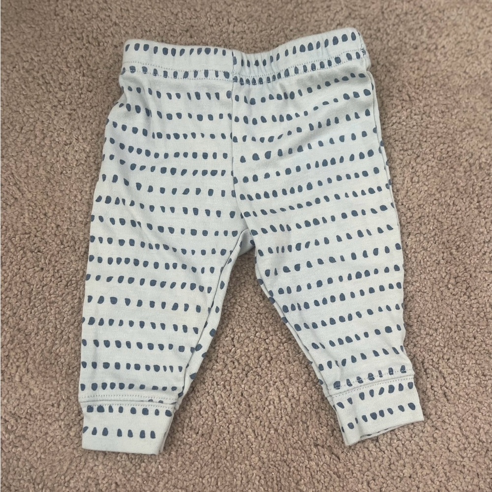 Cute little two blue toned pants!